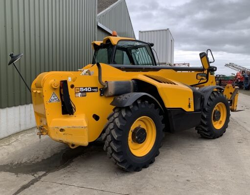 JCB 540-140 Telescopic Loader/Teleskoplader, 4x4x4, Top !!! - Teleskoplader: das Bild 4 JCB 540-140 Telescopic Loader/Teleskoplader, 4x4x4, Top !!! - Teleskoplader: das Bild 4