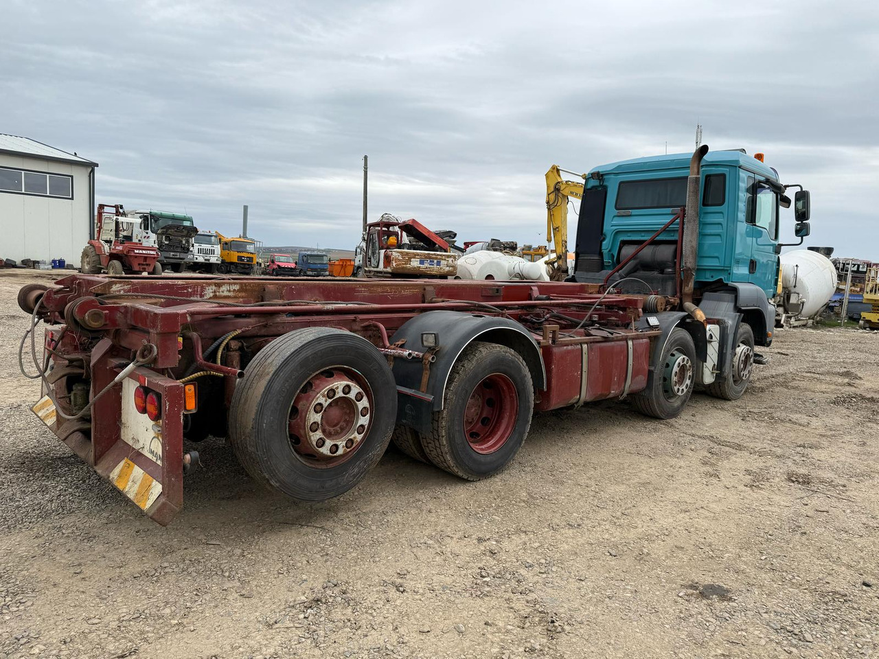 MAN TGA 440 8X2 CAR CHASSIS - Seil Abrollkipper: das Bild 5 MAN TGA 440 8X2 CAR CHASSIS - Seil Abrollkipper: das Bild 5