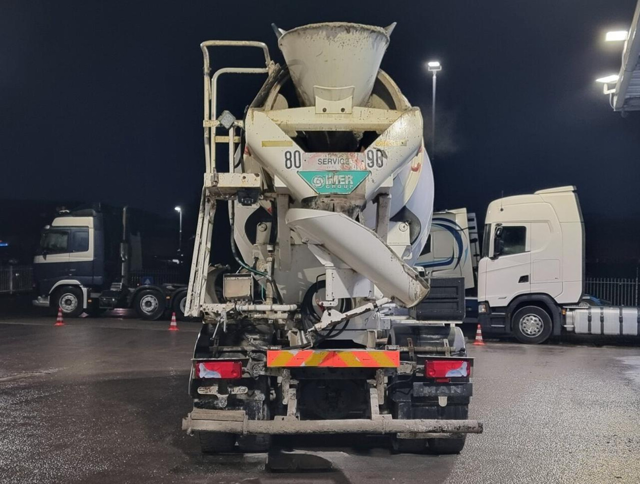 MAN TGS 32.360 8×4 Beton Mixer 9m3 - Fahrmischer: das Bild 5 MAN TGS 32.360 8×4 Beton Mixer 9m3 - Fahrmischer: das Bild 5