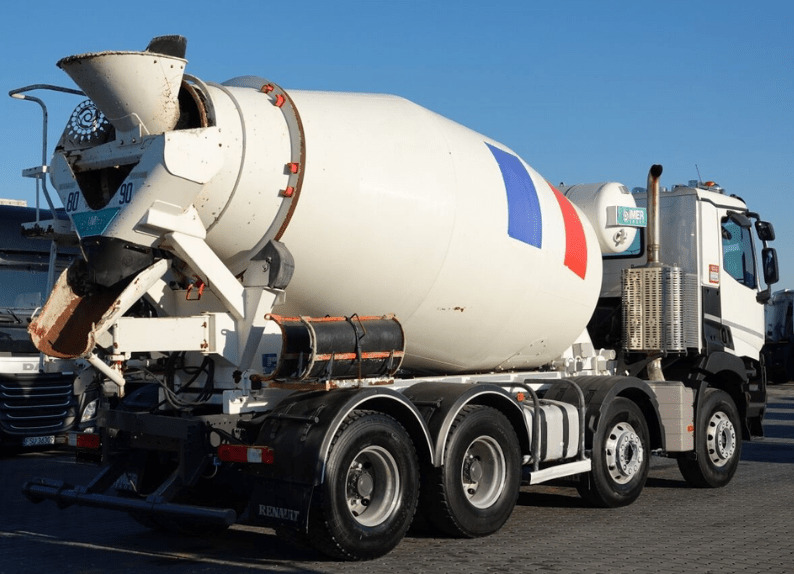 Renault C 430 8×4 Beton Mixer 9m3, TOP !!! - Fahrmischer: das Bild 3 Renault C 430 8×4 Beton Mixer 9m3, TOP !!! - Fahrmischer: das Bild 3