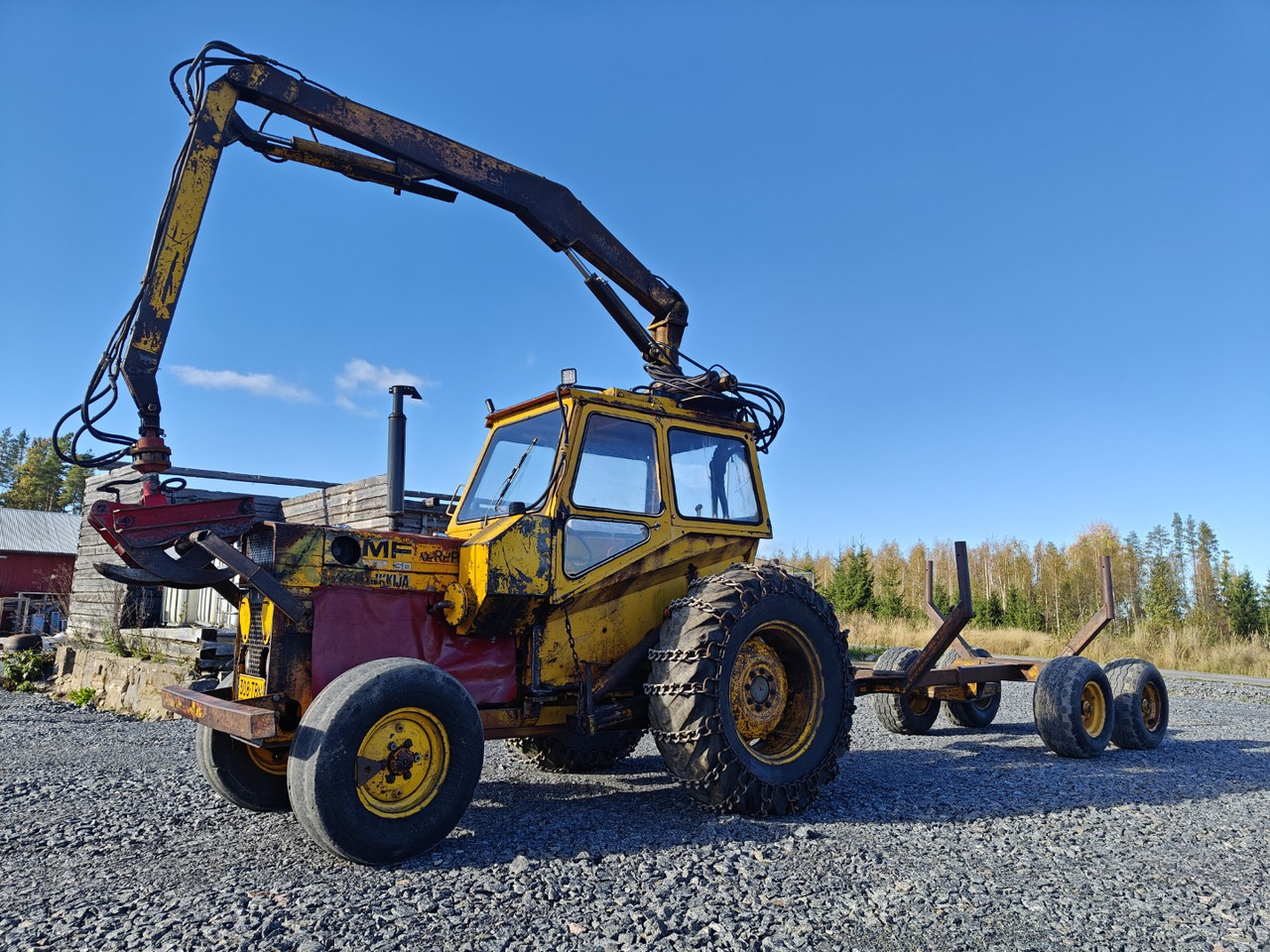MASSEY FERGUSON 50R Kärppä - Metsätraktoripaketti - Traktor: das Bild 2 MASSEY FERGUSON 50R Kärppä - Metsätraktoripaketti - Traktor: das Bild 2