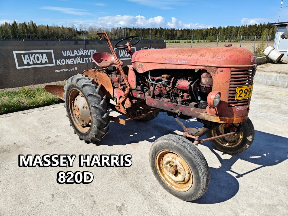 Massey Harris 820D harvinainen 2-sylinterinen diesel, katso video! - Traktor: das Bild 1 Massey Harris 820D harvinainen 2-sylinterinen diesel, katso video! - Traktor: das Bild 1