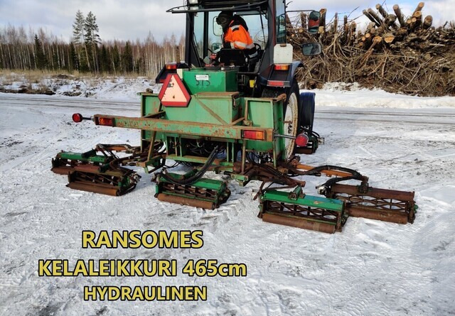 Ransomes kelaleikkuri 465cm hydraulinen - VIDEO - Schlegelmäher: das Bild 1 Ransomes kelaleikkuri 465cm hydraulinen - VIDEO - Schlegelmäher: das Bild 1