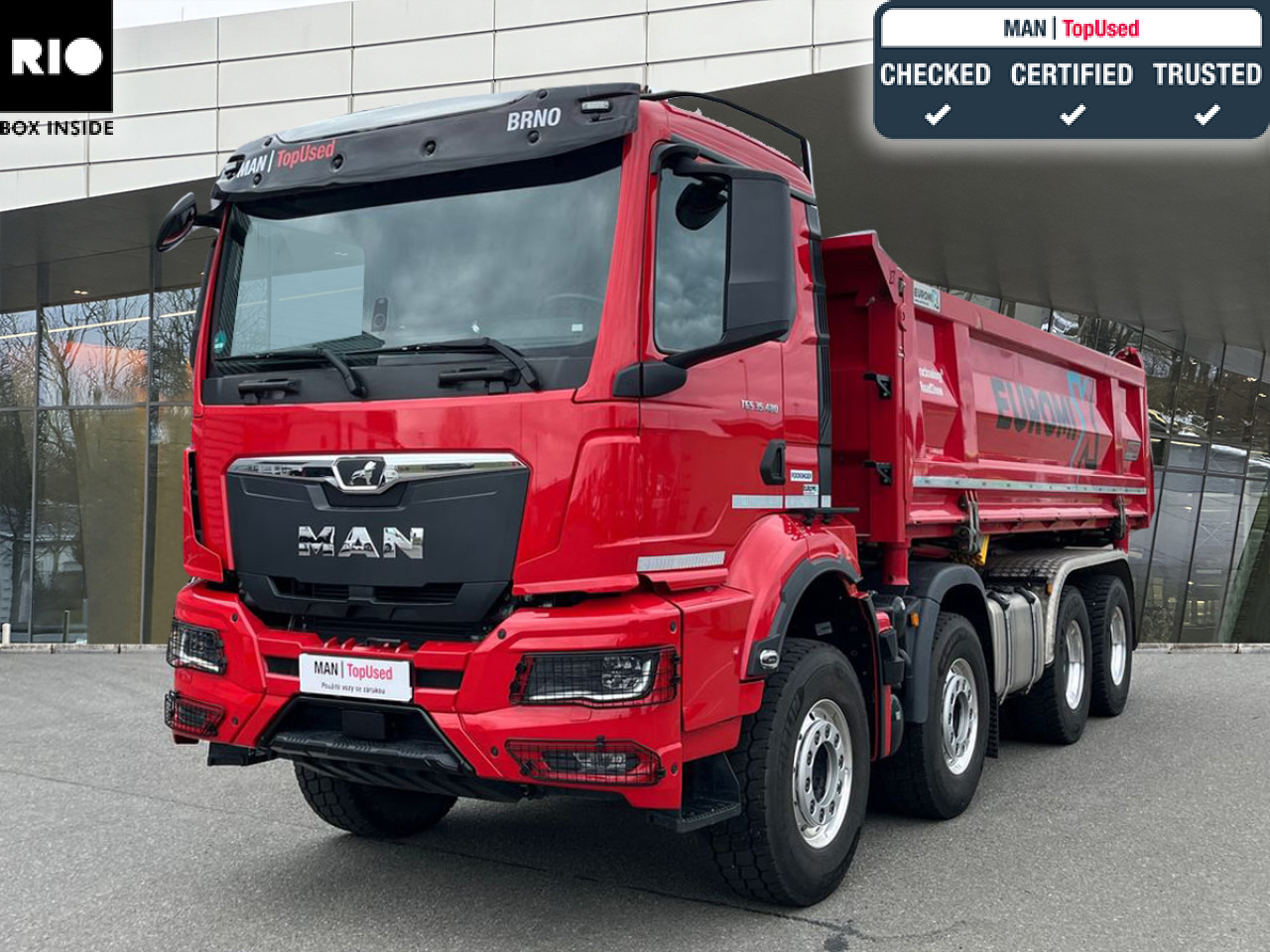 MAN TGS 35.480 8x4 BB CH WARRANTY 4/2027 Euro6 Klima - Kipper: das Bild 1 MAN TGS 35.480 8x4 BB CH WARRANTY 4/2027 Euro6 Klima - Kipper: das Bild 1