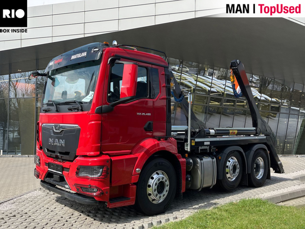 MAN TGS 26.480 6x2/4 BL CH Euro6 Pritarder Klima AHK - Absetzkipper: das Bild 1 MAN TGS 26.480 6x2/4 BL CH Euro6 Pritarder Klima AHK - Absetzkipper: das Bild 1