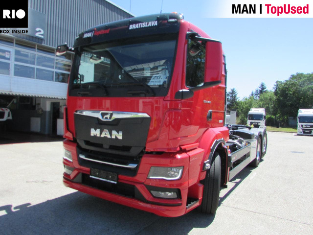 MAN TGS 26.480 6x2-4 BL CH Euro6 Retarder Klima AHK ZV - Abrollkipper: das Bild 1 MAN TGS 26.480 6x2-4 BL CH Euro6 Retarder Klima AHK ZV - Abrollkipper: das Bild 1