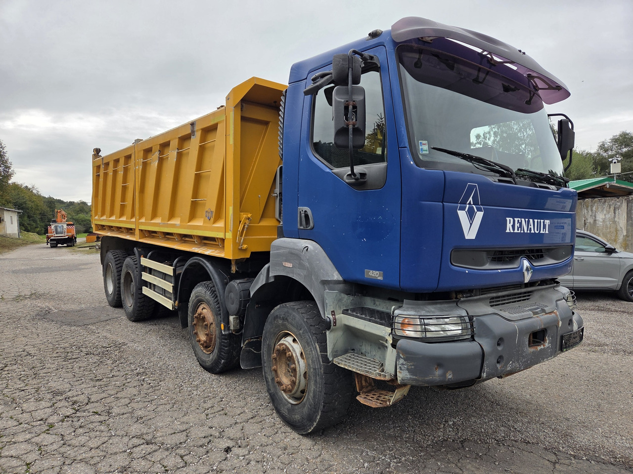 RENAULT KERAX 420.40 PR 8X4 3way tipper Bordamtik - Kipper: das Bild 3 RENAULT KERAX 420.40 PR 8X4 3way tipper Bordamtik - Kipper: das Bild 3