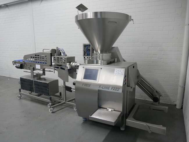 Frey grinded meat / burger line F-222 - Lebensmittelmaschine: das Bild 2 Frey grinded meat / burger line F-222 - Lebensmittelmaschine: das Bild 2