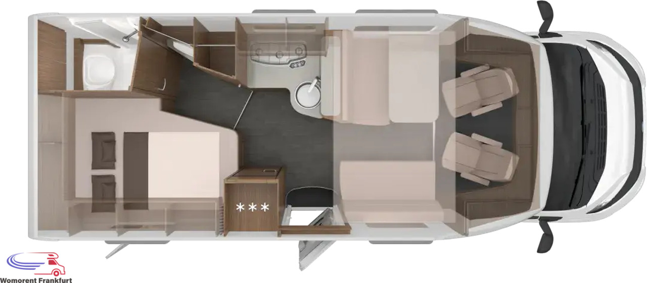Wohnmobil Knaus L!VE WAVE 650 MF - Teilintegriertes Wohnmobil: das Bild 3 Wohnmobil Knaus L!VE WAVE 650 MF - Teilintegriertes Wohnmobil: das Bild 3
