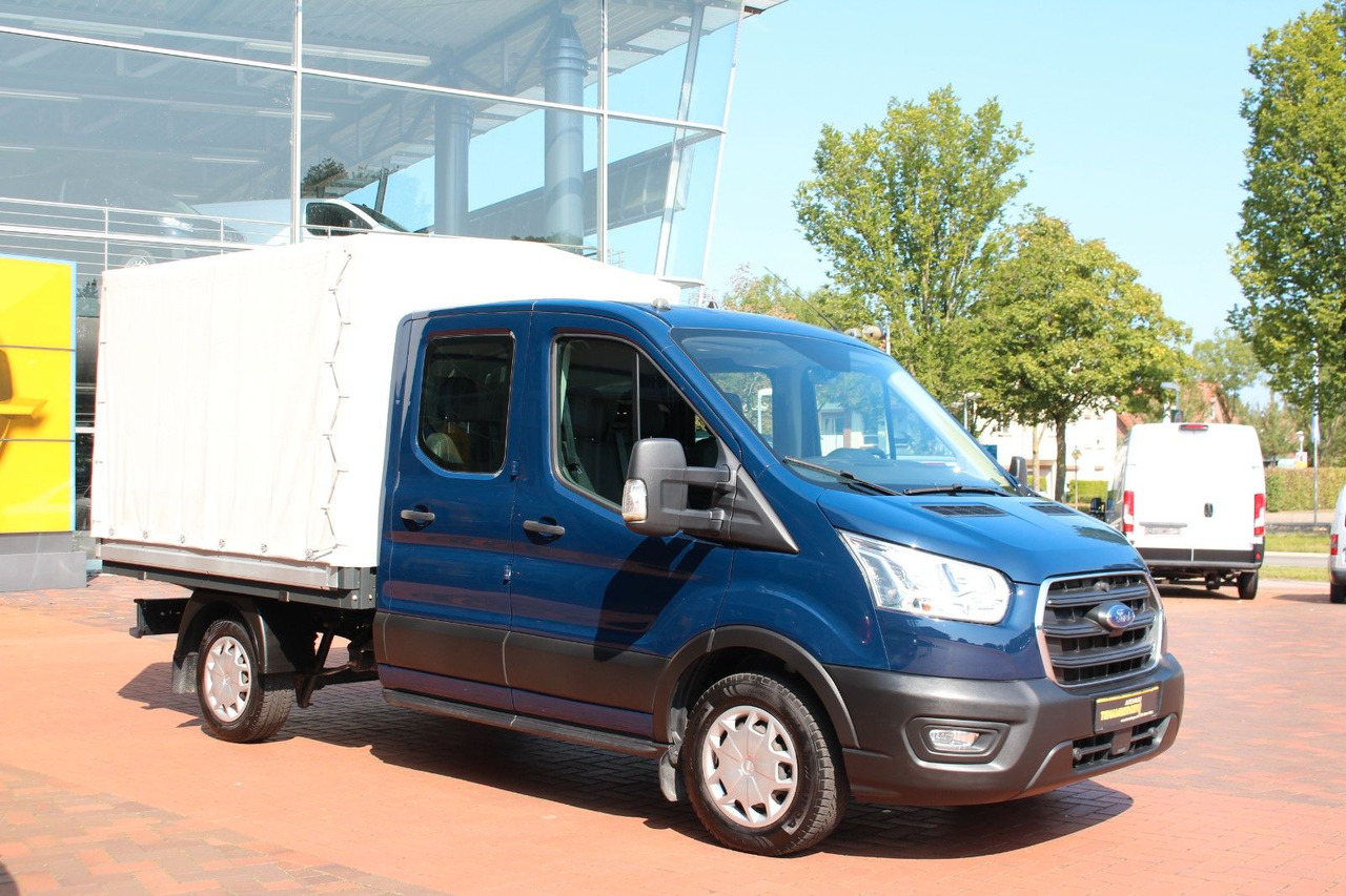 Ford Transit Pritsche 310 L2 Doka Plane el. Sitz - Planen Transporter, Transporter mit Doppelkabine: das Bild 1 Ford Transit Pritsche 310 L2 Doka Plane el. Sitz - Planen Transporter, Transporter mit Doppelkabine: das Bild 1