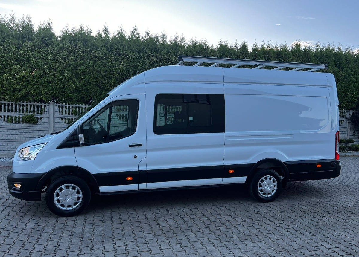 Ford Transit Brygadowy Maxi 6-osobowy 90tys. przebiegu Doka jak nowy - Transporter mit Doppelkabine: das Bild 4 Ford Transit Brygadowy Maxi 6-osobowy 90tys. przebiegu Doka jak nowy - Transporter mit Doppelkabine: das Bild 4