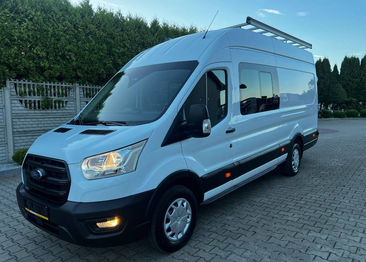 Ford Transit Brygadowy Maxi 6-osobowy 90tys. przebiegu Doka jak nowy - Transporter mit Doppelkabine: das Bild 3 Ford Transit Brygadowy Maxi 6-osobowy 90tys. przebiegu Doka jak nowy - Transporter mit Doppelkabine: das Bild 3