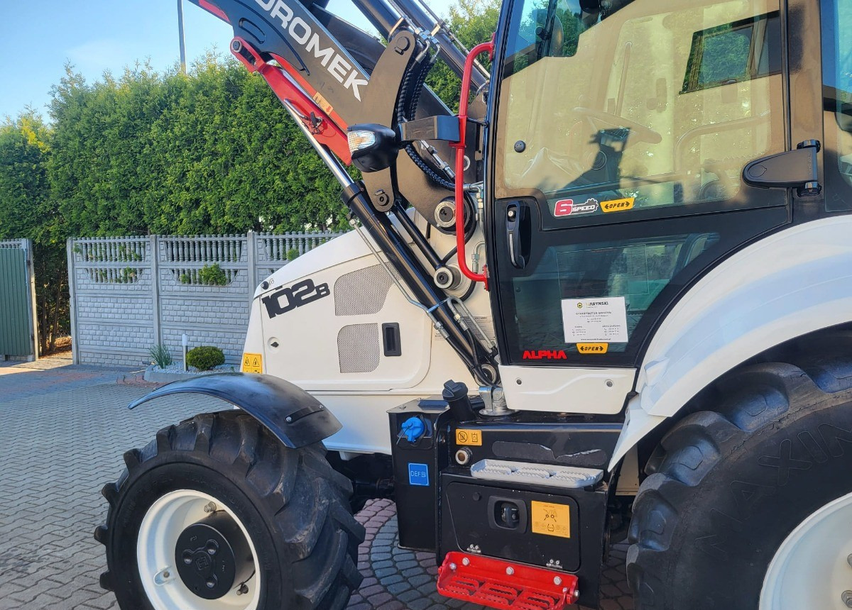 Baggerlader Hidromek 102 B Waryński Salon Polska Koparko Ładowarka 102B Stan Idealny Polski: das Bild 11