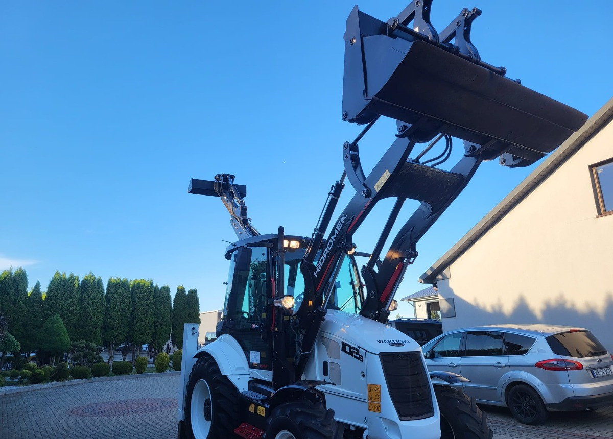 Baggerlader Hidromek 102 B Waryński Salon Polska Koparko Ładowarka 102B Stan Idealny Polski: das Bild 8