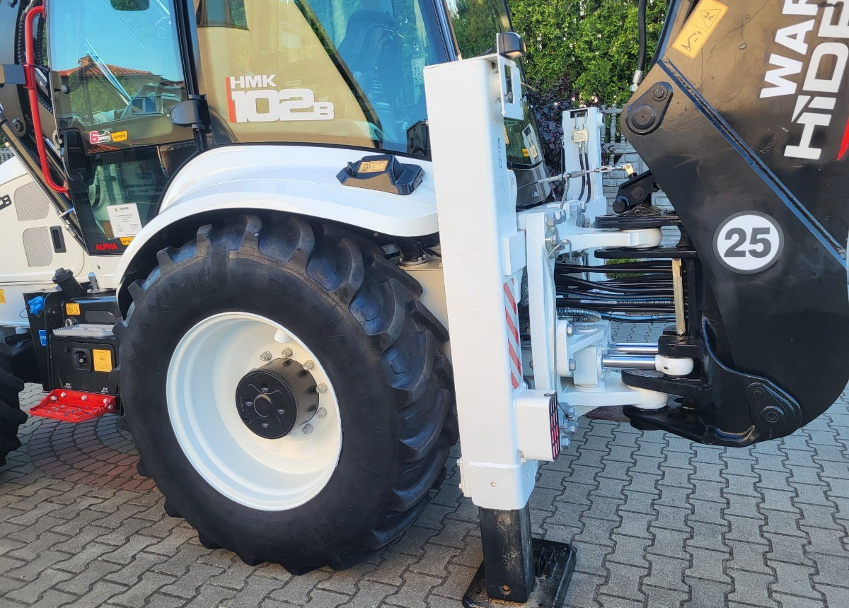 Baggerlader Hidromek 102 B Waryński Salon Polska Koparko Ładowarka 102B Stan Idealny Polski: das Bild 15