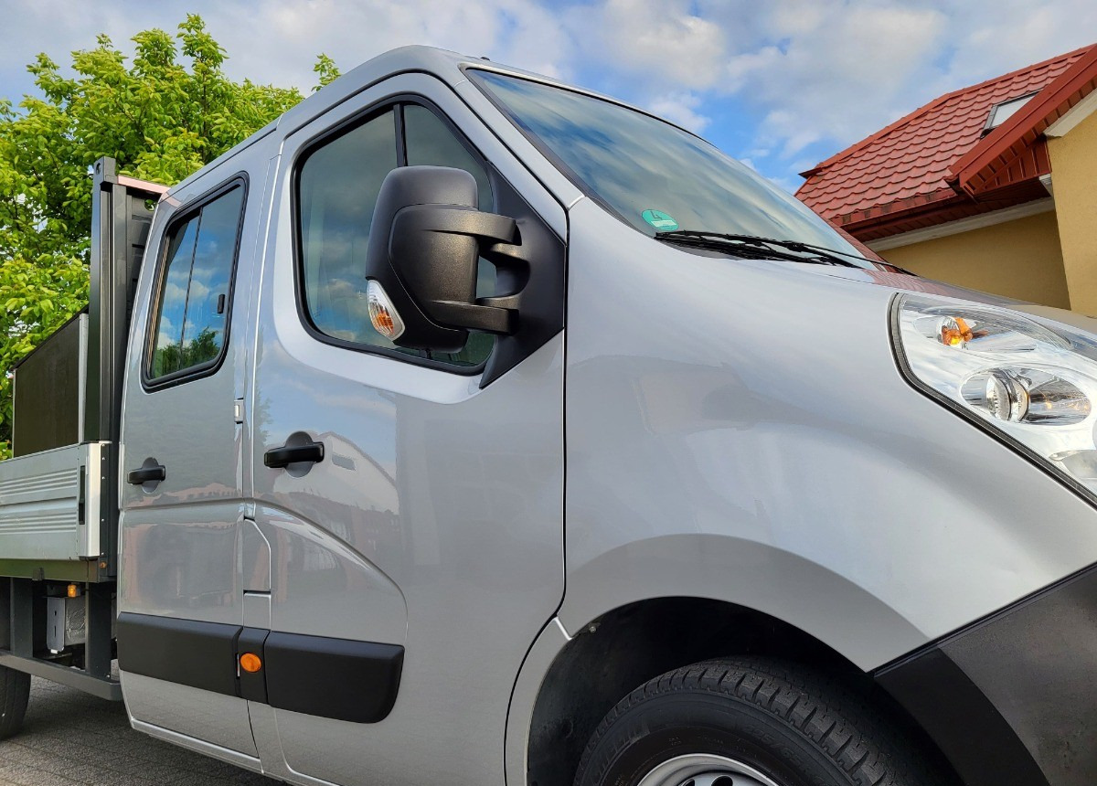 Pritsche Transporter, Transporter mit Doppelkabine Opel Movano Doka 7 osobowy z Niemiec VAT 23: das Bild 17