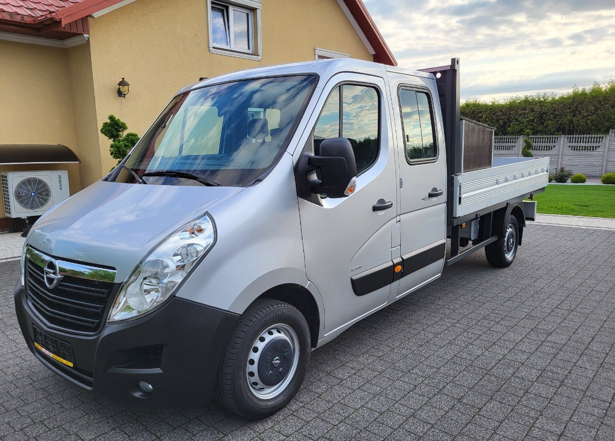 Pritsche Transporter, Transporter mit Doppelkabine Opel Movano Doka 7 osobowy z Niemiec VAT 23: das Bild 6