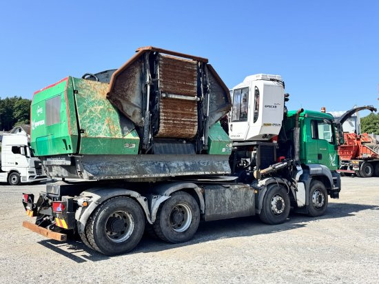 MAN TGS 35.540 8x4 mit Komptech-Zusatzeinheit - LKW, Holzschredder: das Bild 3 MAN TGS 35.540 8x4 mit Komptech-Zusatzeinheit - LKW, Holzschredder: das Bild 3