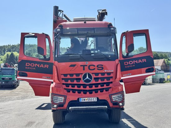 Mercedes-Benz ACTROS 6x4 DONAR 5810K ? Hack-LKW / Mobilhacker | TCS Umwelttechnik - LKW, Holzschredder: das Bild 4 Mercedes-Benz ACTROS 6x4 DONAR 5810K ? Hack-LKW / Mobilhacker | TCS Umwelttechnik - LKW, Holzschredder: das Bild 4