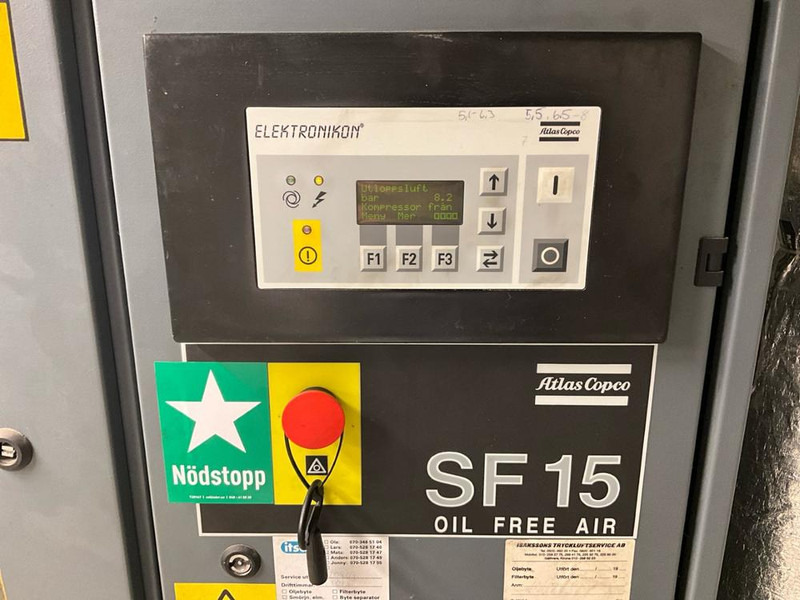 Atlas-Copco SF 15 - Luftkompressor: das Bild 4 Atlas-Copco SF 15 - Luftkompressor: das Bild 4