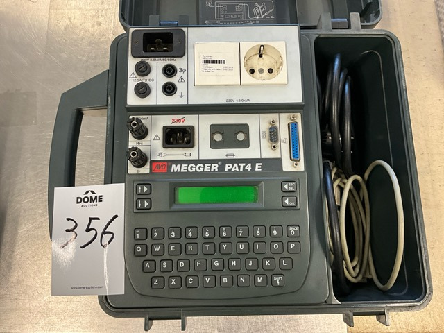 Avo Megger PAT 4E - Metallbearbeitungsmaschine: das Bild 3 Avo Megger PAT 4E - Metallbearbeitungsmaschine: das Bild 3