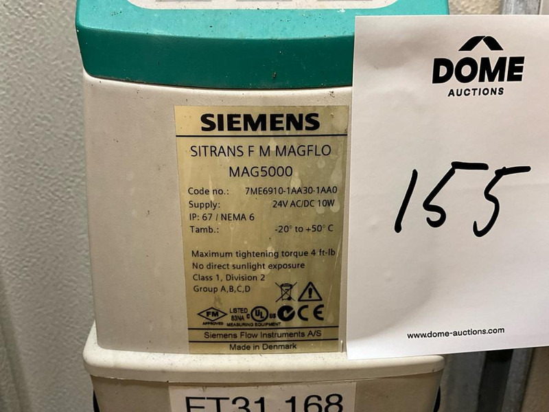 SIMENS Sitrans F M Magflo Mag5000 - Lebensmittelmaschine: das Bild 4 SIMENS Sitrans F M Magflo Mag5000 - Lebensmittelmaschine: das Bild 4