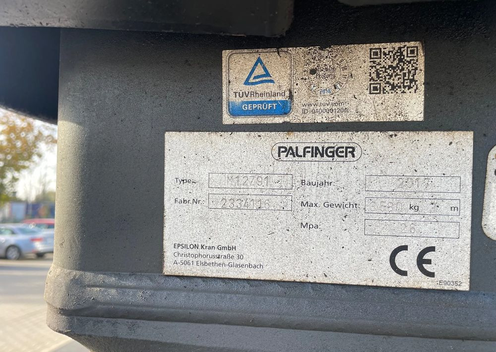 Holztransporter, Autokran MAN TGX 26.500, 6x4, HDS EPSILOM M12Z, do transportu drewna.: das Bild 8