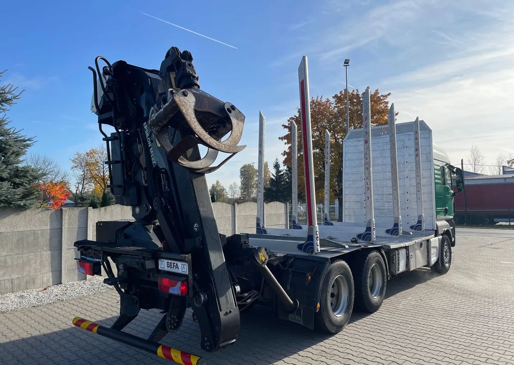 MAN TGX 26.500, 6x4, HDS EPSILOM M12Z, do transportu drewna. – Finanzierungsleasing MAN TGX 26.500, 6x4, HDS EPSILOM M12Z, do transportu drewna.: das Bild 6
