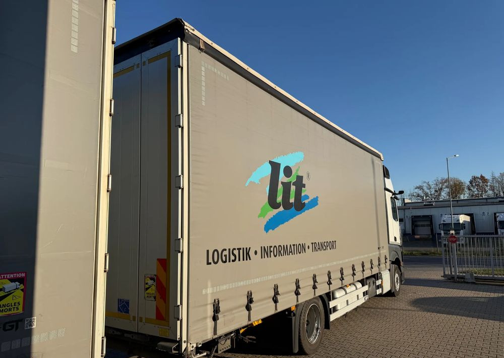 Mercedes-Benz ACTROS 1845 Zestaw przestrzenny przejazdowy120m3 - Plane LKW: das Bild 5 Mercedes-Benz ACTROS 1845 Zestaw przestrzenny przejazdowy120m3 - Plane LKW: das Bild 5