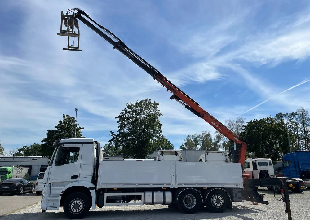 Mercedes-Benz Arocs 2545, HDS ATLAS 186.3 - PILOT - Pritsche LKW, Autokran: das Bild 3 Mercedes-Benz Arocs 2545, HDS ATLAS 186.3 - PILOT - Pritsche LKW, Autokran: das Bild 3