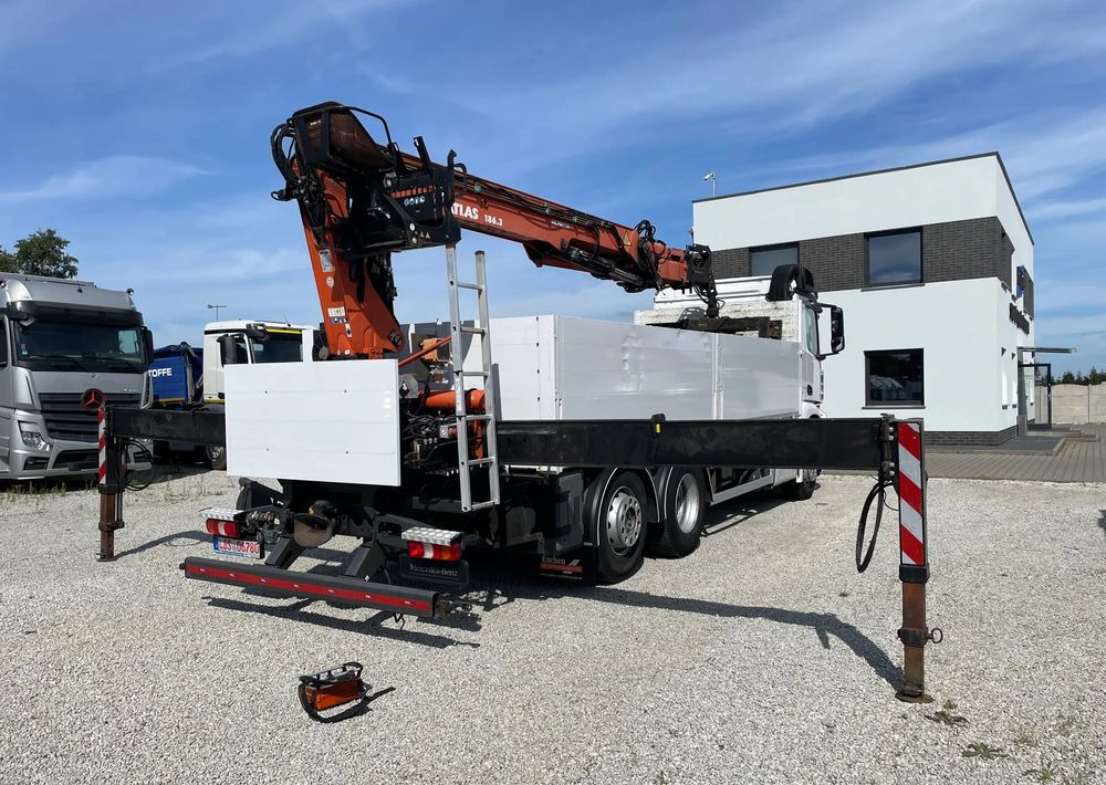 Mercedes-Benz Arocs 2545, HDS ATLAS 186.3 - PILOT - Pritsche LKW, Autokran: das Bild 5 Mercedes-Benz Arocs 2545, HDS ATLAS 186.3 - PILOT - Pritsche LKW, Autokran: das Bild 5