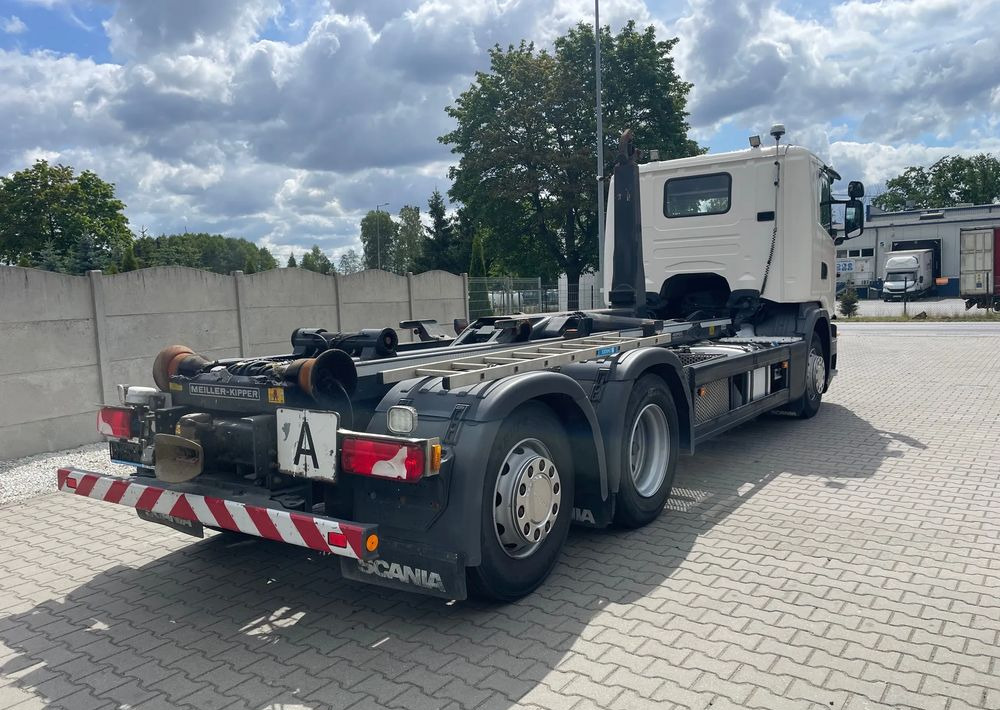 Scania R410 Hakowiec MEILLER RK20 65 - Abrollkipper: das Bild 5 Scania R410 Hakowiec MEILLER RK20 65 - Abrollkipper: das Bild 5