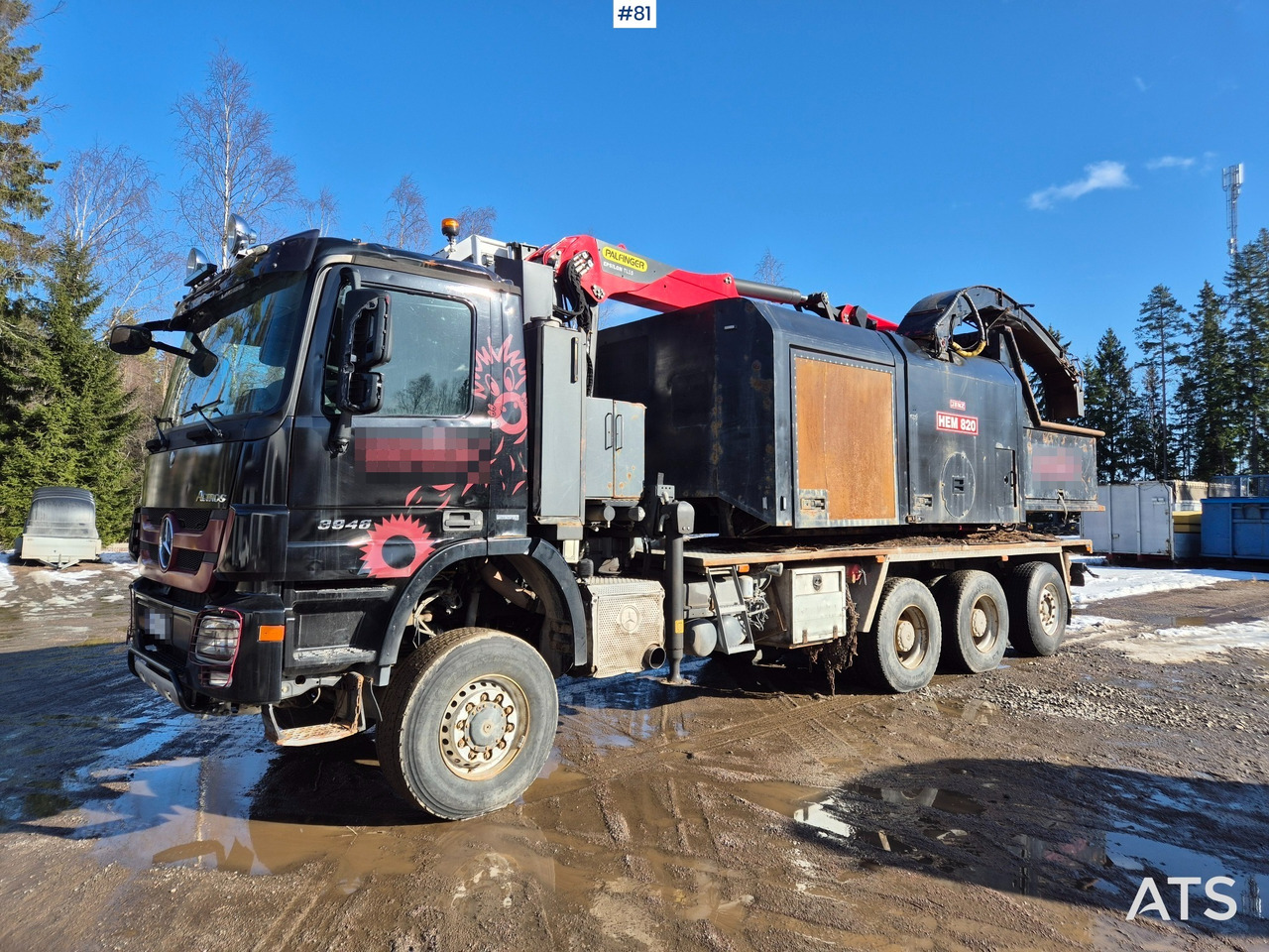 Jenz HEM 820 Autohakkuri sekä nostin - Holzschredder: das Bild 5 Jenz HEM 820 Autohakkuri sekä nostin - Holzschredder: das Bild 5