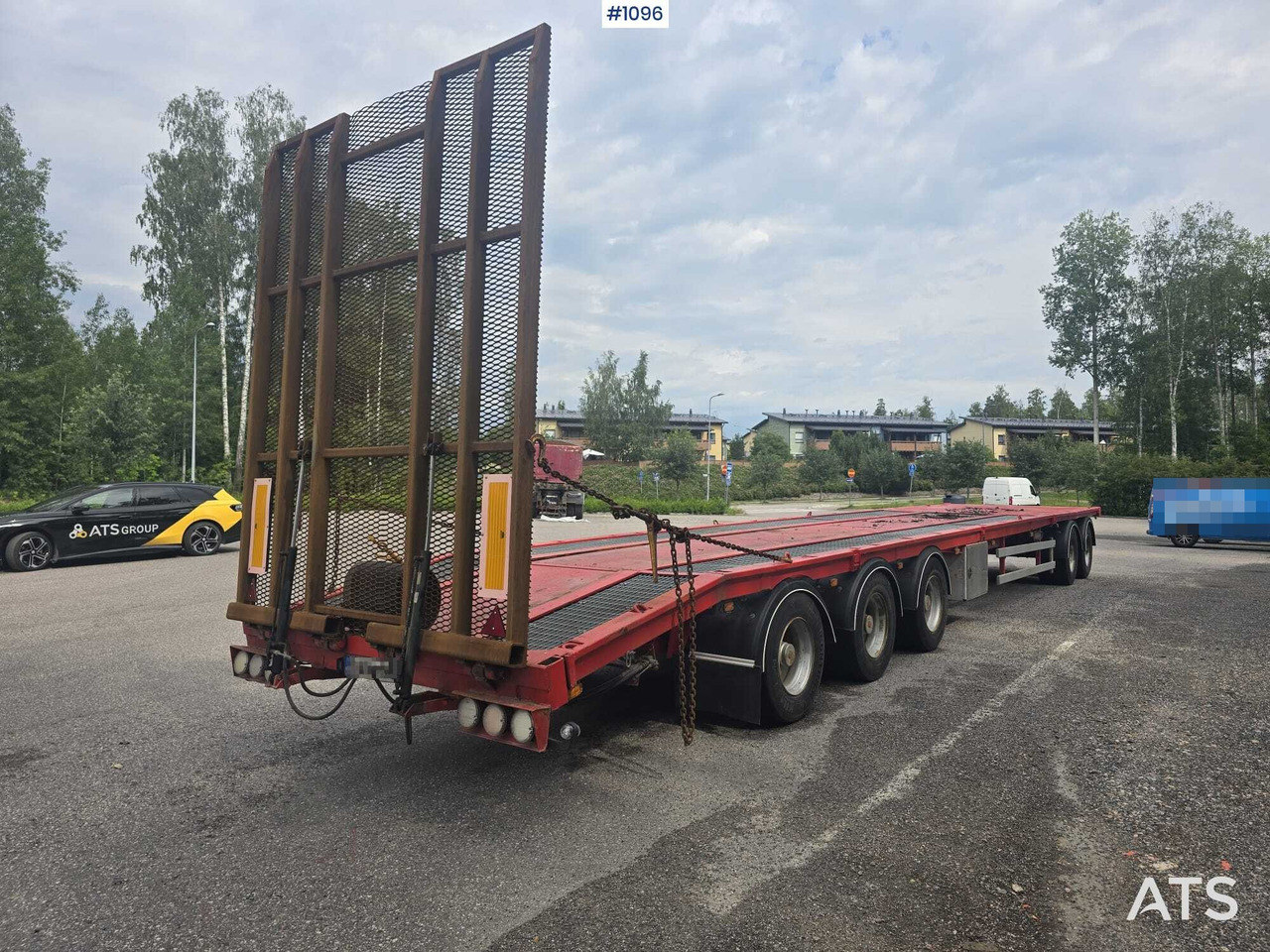 Kome 5-Akselinen lavetti - Tieflader Anhänger: das Bild 1 Kome 5-Akselinen lavetti - Tieflader Anhänger: das Bild 1