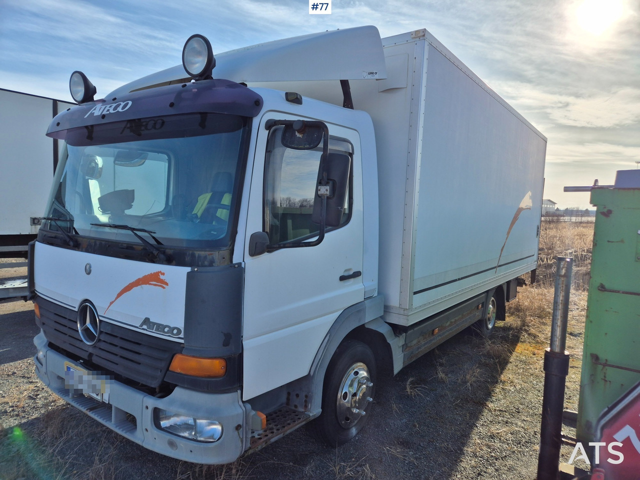 Mercedes-Benz Atego - Koffer LKW: das Bild 3 Mercedes-Benz Atego - Koffer LKW: das Bild 3