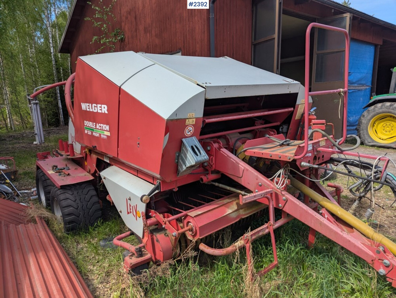 Round baler / Combination baler Welger double action 220 profi - Grünlandtechnik: das Bild 3 Round baler / Combination baler Welger double action 220 profi - Grünlandtechnik: das Bild 3