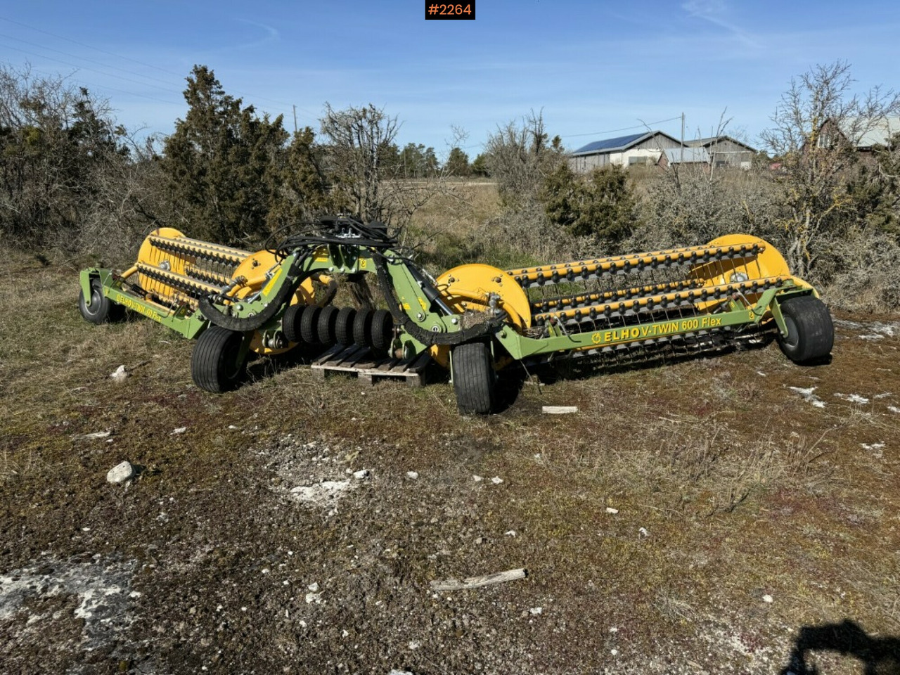 Swather Elho V-Twin 600 front mounted - Grünlandtechnik: das Bild 1 Swather Elho V-Twin 600 front mounted - Grünlandtechnik: das Bild 1
