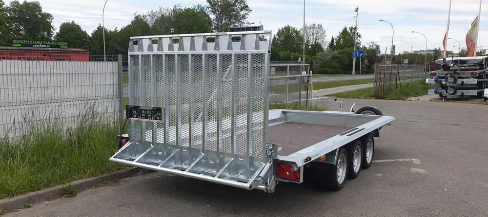 Baumaschinenanhänger, Zustand - NEU TEMARED BUILDER 3 4018 S 3 oś: das Bild 6 Baumaschinenanhänger, Zustand - NEU TEMARED BUILDER 3 4018 S 3 oś: das Bild 6