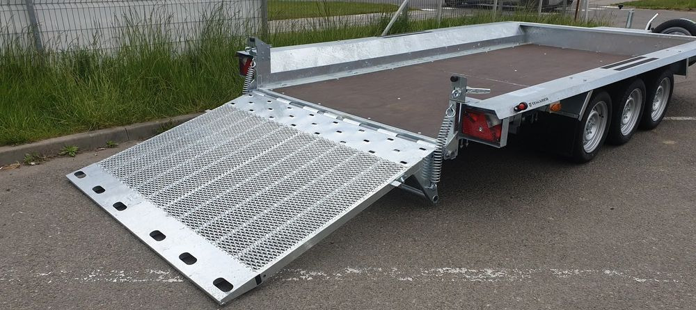 Baumaschinenanhänger, Zustand - NEU TEMARED BUILDER 3 4018 S 3 oś: das Bild 8 Baumaschinenanhänger, Zustand - NEU TEMARED BUILDER 3 4018 S 3 oś: das Bild 8