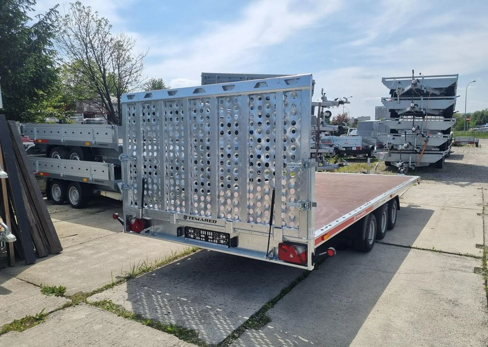 TEMARED UNIVERSAL 5121/3 3.5T R10C SKLEJKA - Baumaschinenanhänger: das Bild 3 TEMARED UNIVERSAL 5121/3 3.5T R10C SKLEJKA - Baumaschinenanhänger: das Bild 3