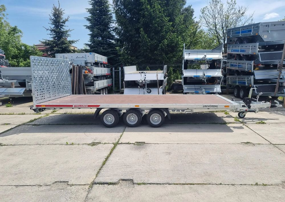 TEMARED UNIVERSAL 5121/3 3.5T R10C SKLEJKA - Baumaschinenanhänger: das Bild 2 TEMARED UNIVERSAL 5121/3 3.5T R10C SKLEJKA - Baumaschinenanhänger: das Bild 2
