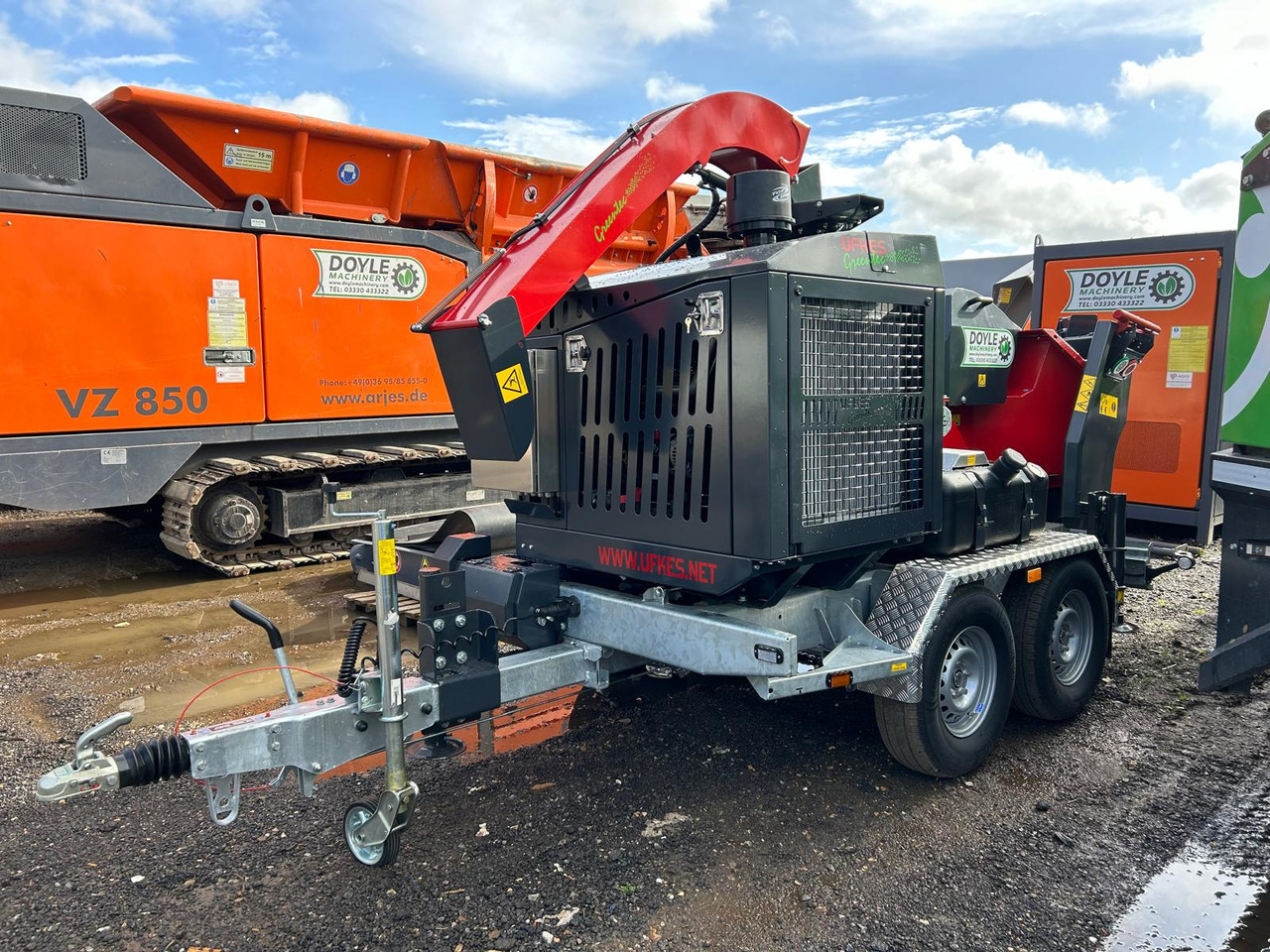 UFKES Greentec Jaguar 40-80 3.5T - Forstmaschine, Anhänger: das Bild 1 UFKES Greentec Jaguar 40-80 3.5T - Forstmaschine, Anhänger: das Bild 1