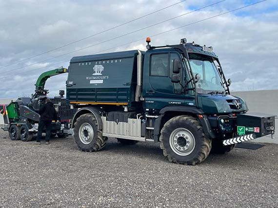 UFKES Greentec Jaguar 40-80 3.5T - Forstmaschine, Anhänger: das Bild 4 UFKES Greentec Jaguar 40-80 3.5T - Forstmaschine, Anhänger: das Bild 4
