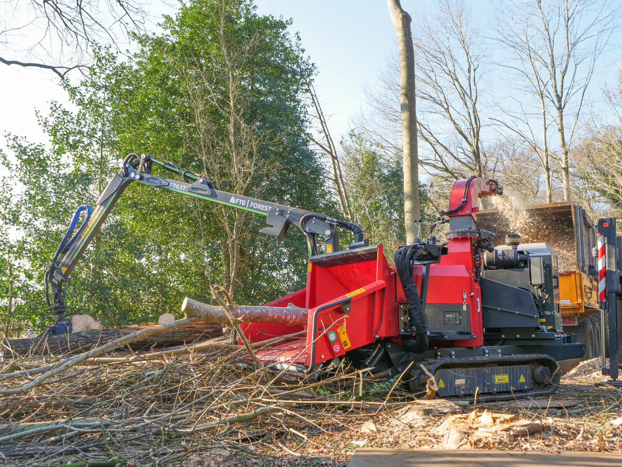 Holzschredder UFKES Greentec Cheetah 30: das Bild 9