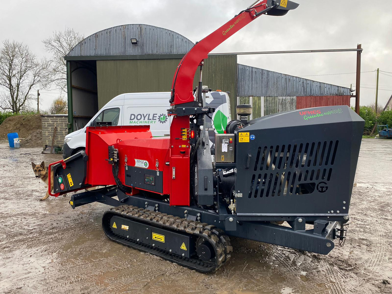 Holzschredder UFKES Greentec Cheetah 30: das Bild 16