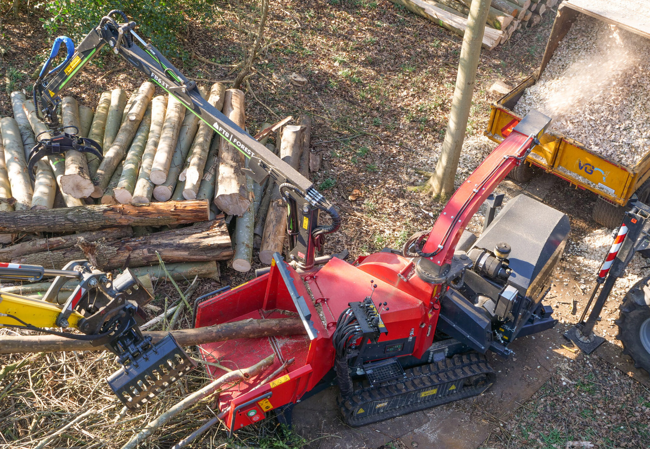 Holzschredder UFKES Greentec Cheetah 30: das Bild 12