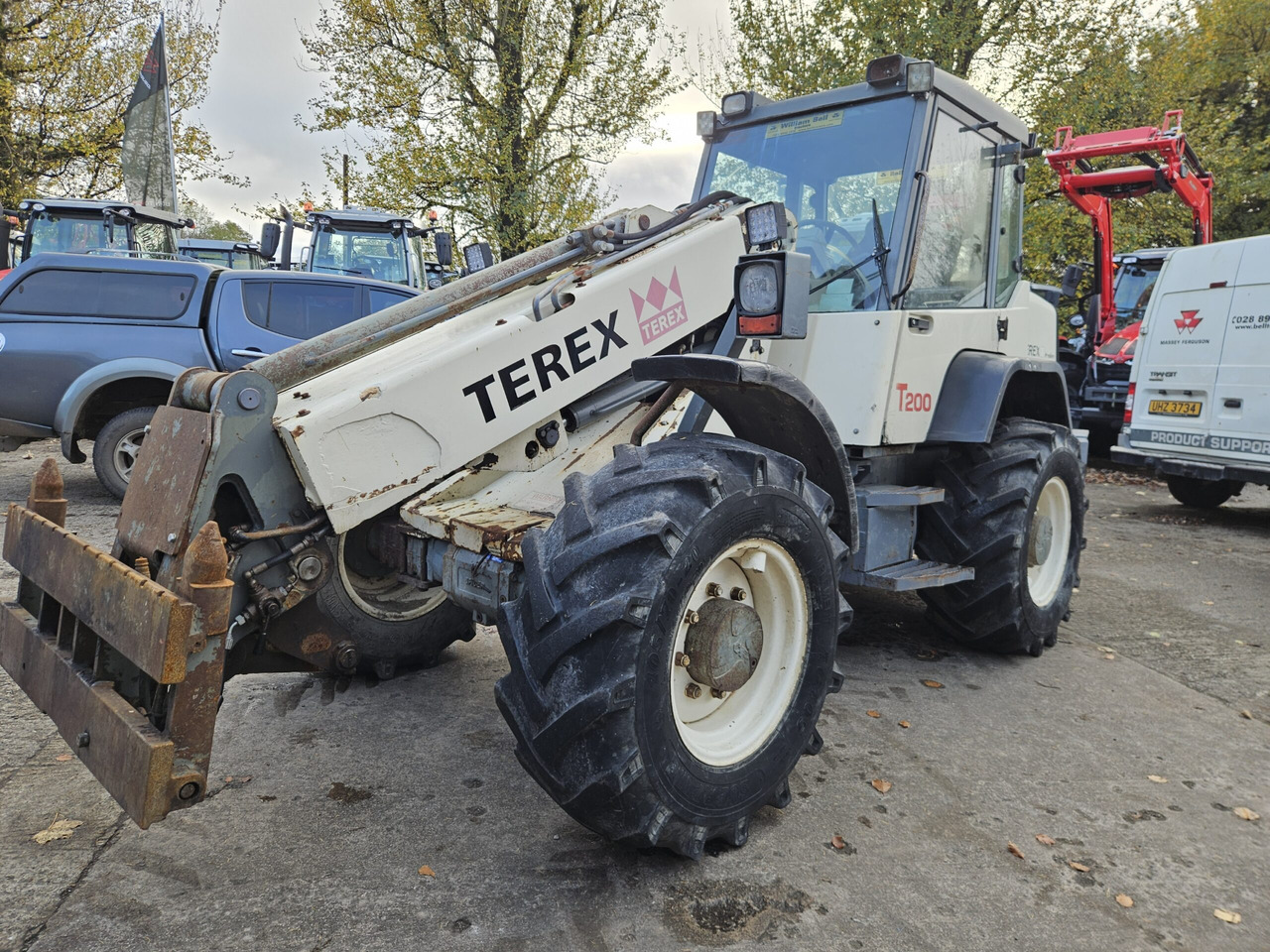 2006 Terex T200 - Teleskopradlader: das Bild 2 2006 Terex T200 - Teleskopradlader: das Bild 2