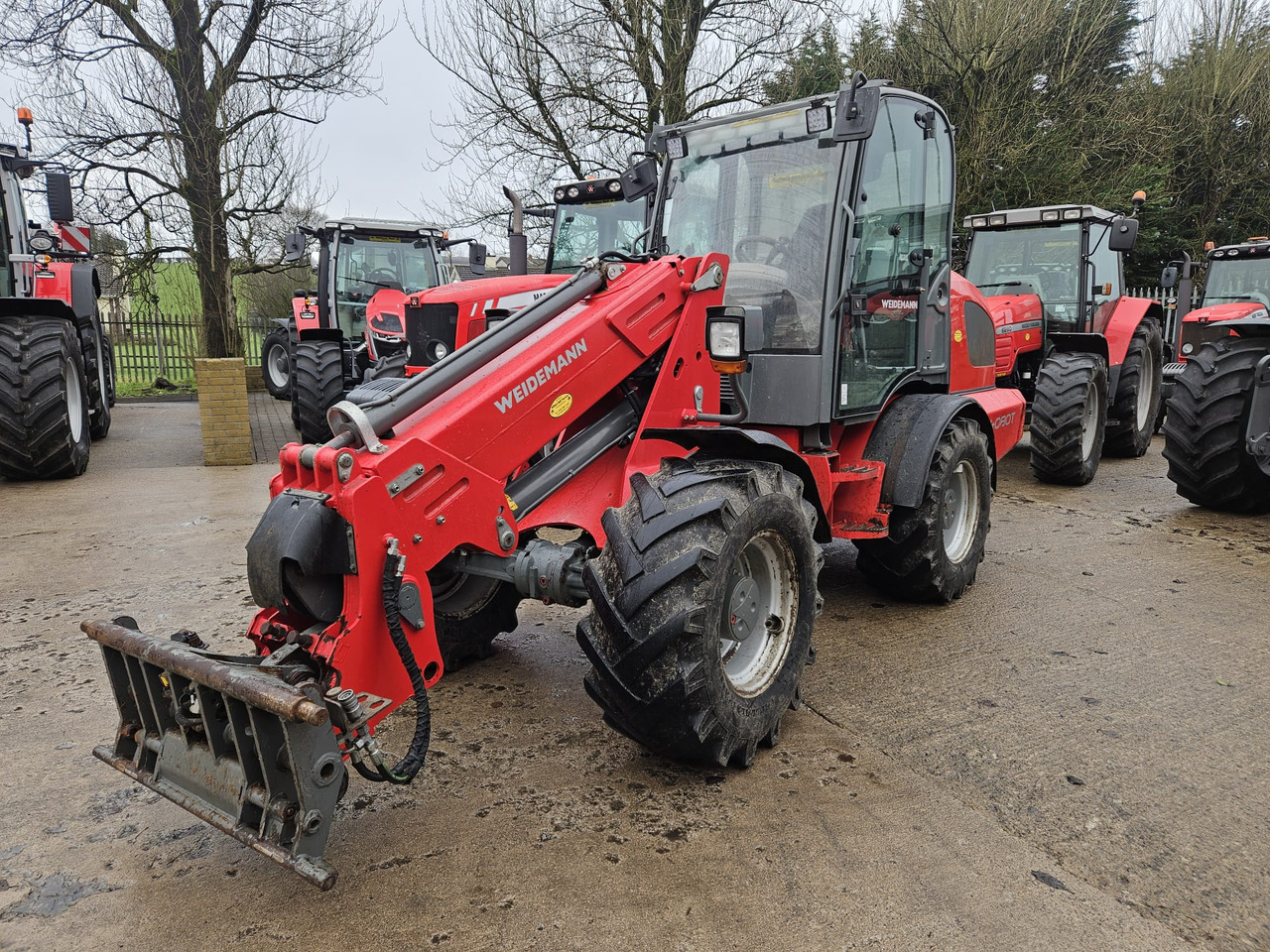 2016 Weidemann 4080T, 3313 hours - Teleskopradlader: das Bild 3 2016 Weidemann 4080T, 3313 hours - Teleskopradlader: das Bild 3