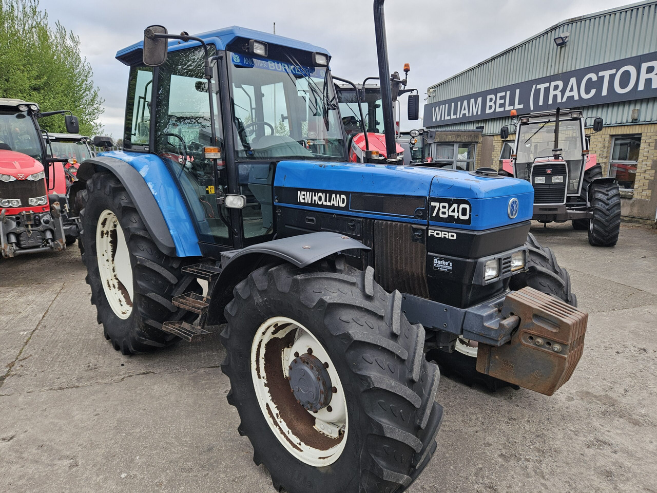 New Holland 7840 SLDP Turbo, 1 Owner machine - Traktor: das Bild 1 New Holland 7840 SLDP Turbo, 1 Owner machine - Traktor: das Bild 1