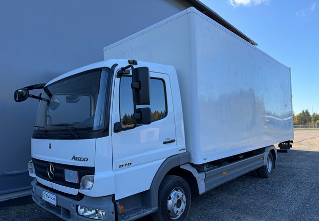Mercedes-BenzAtego kaappi + perälauta - Koffer LKW: das Bild 1 Mercedes-BenzAtego kaappi + perälauta - Koffer LKW: das Bild 1